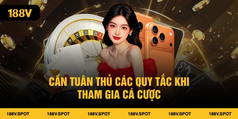 Cần tuân thủ các quy tắc khi tham gia cá cược